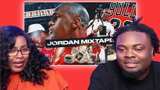 MOM LEBRON SUPERFAN REACTS  "Michael Jordan's HISTORIC Bulls Mixtape"