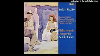 Zoltán Kodály : Concerto for Orchestra (1939-40)