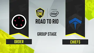 CS:GO - ORDER vs. Chiefs [Dust2] Map 1 - ESL One: Road to Rio - Group Stage - Oceania