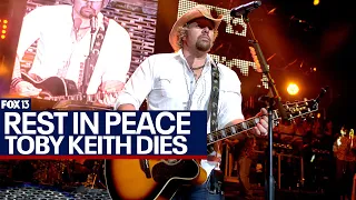 Country legend Toby Keith remembered after his death at 62
