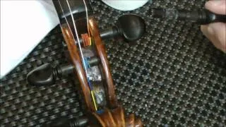 How to Lubricate a Sticky Violin Peg