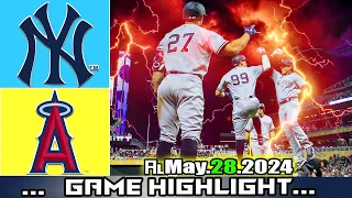 NY Yankees vs Los Angeles Angels (05/28/24) Game Highlights Today | MLB Season 2024