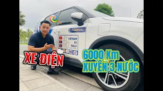 GẶP CHỦ XE ĐIỆN ĐI XUYÊN 3 NƯỚC, 6.000 KM, HƠN 20 NGÀY