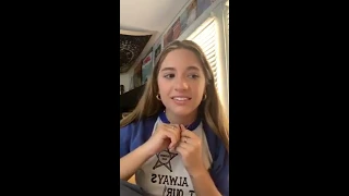 Mackenzie Ziegler   Instagram Live Stream   May 12, 2020