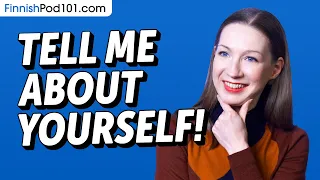 SELF INTRODUCTION | How to Introduce Yourself in Finnish