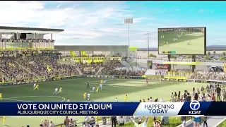 Albuquerque City Council to vote on New Mexico United stadium