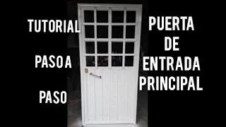 COMO HACER UNA PUERTA EN HERRERIA MUY FÁCIL PASO A PASO