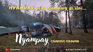 Nyampay juga Camping di sini...||Nyampay Camping Ground Rancabali Ciwidey