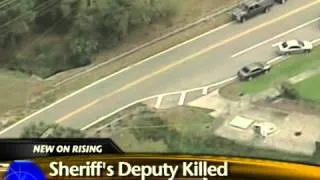 Sheriff's deputy gunned down during traffic stop