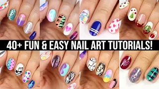 CUTE NAIL ART 2023 | 40+ Easy & Fun Nail Art Designs Using ONLY Household Items Compilation!