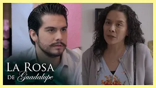 Rodrigo se rehúsa a cooperar para la operación que necesita su madre | La rosa de Guadalupe 3/4