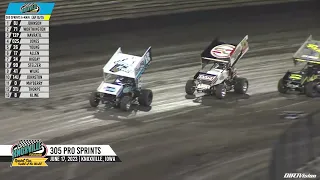 Knoxville Raceway Pro Sprints Highlights / June 17, 2023