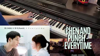 Chen (첸) & Punch (펀치) - Everytime (OST DESCENDANTS OF THE SUN Part 2) Piano Cover