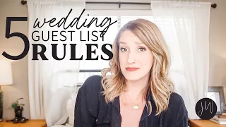 Do You HAVE TO Invite Them?? | Wedding Guest List Rules