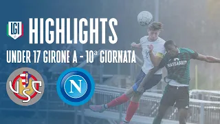 Highlights Cremonese-Napoli U17 A-B, 10^ giornata stagione 2023-24