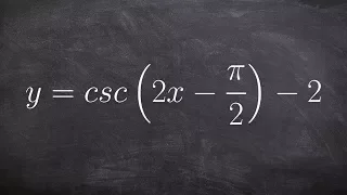 Learn How to Graph the Cosecant Function with a Phase Shift and Vertical Shift