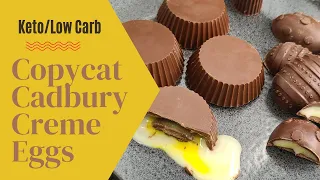 Keto Copycat Cadbury Creme Eggs🐣