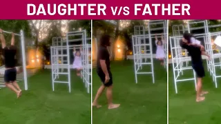 Allu Arjun Playing With Her Daughter Allu Arha | Daughter V/S Father