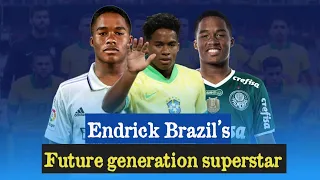Brazil's new Wonderkid Endrick felipe details | Endrick felipe goal & skill Highlight 2024 football