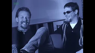 James Hetfield and Jason Newsted Host Rage (Australian Music Video Program) in 1996 (HD)