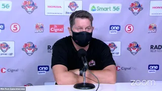 PBA 46th Season PhilCup post-game interview - July 30 - Ginebra beats Northport 87-85