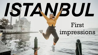 FIRST IMPRESSIONS OF ISTANBUL 🇹🇷 Solo Backpacker Arriving in Turkey