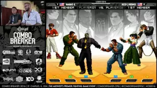 Combo Breaker 2016 - KCO | Pedro vs Mario E - KOF UM2002 - Loser's Quarters