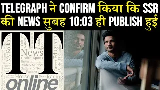 What did Telegraph Online say about the SSR 10:03am news on 14th June 2020?