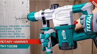 Unboxing TOTAL, Rotary Hammer 1050W TH110266