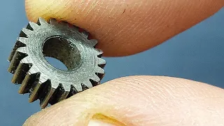 Do not throw away the gears! Brilliant idea in 3 minutes from a gear wheel