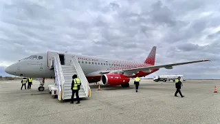 Sukhoi Superjet 100-95B | Rossiya Airlines | Moscow (SVO) — Stavropol (STW) | Full Flight | 4K