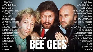 Bee Gees Greatest Hits Full Album || Best Soft Rock of All Time