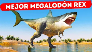 ¿Qué pasaría si el Megalodón y T-Rex se convirtieran en una sola criatura?