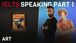 Model Answers and Vocabulary | IELTS Speaking Part 1 | Art 🖼️