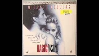 Opening to Basic Instinct 1992 Laserdisc