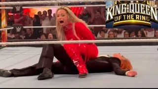 Liv Morgan Vs Becky Lynch WWE Women’s World Championship Fight - WWE King & Queen Ring Highlights