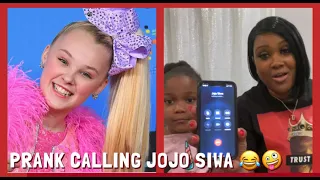 Prank Calling Jojo Siwa / Did we fool faith..? @itsxomgpop