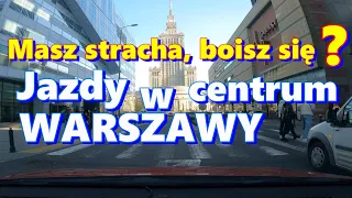 Jazdy doszkalające na Prawo Jazdy w centrum Warszawy.