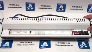 Ламинатор Agent LM-A3 200. Внутренний нагрев валов