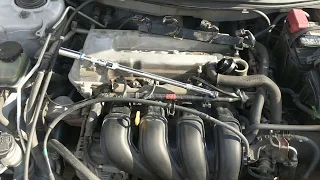 How to remove sparkplugs without magnet or tools.