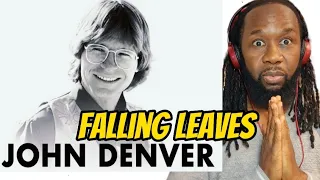 JOHN DENVER Falling Leaves REACTION (Christmas songs) first time hearing