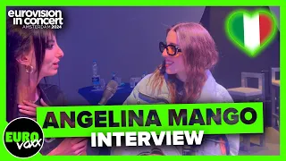 🇮🇹 ANGELINA MANGO - 'La noia' (INTERVIEW) // Eurovision in Concert 2024 // Italy Eurovision 2024