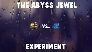 The Abyss Jewel Experiment! (Part 1) - 400 CHAOS ORBS vs. Abyss Jewels!