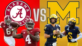 Michigan vs Alabama Rose Bowl HYPE Video