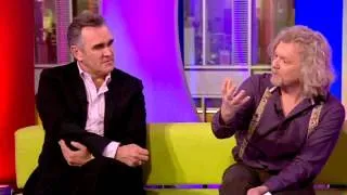 Morrissey interview BBC The One Show CLOSING (4/4) www.viva-moz.com