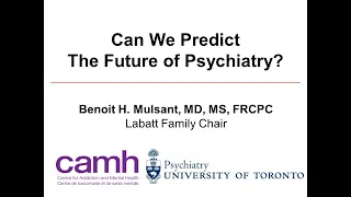 Can We Predict The Future of Psychiatry?