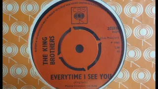 Northern - THE KING BROTHERS - Everytime I See You - CBS 202030 UK 1966 Easy Soul Dancer Bob Solly