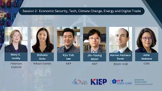 Session II: Cooperation on Economic Security, Tech, Climate Change and Energy, and Digital Trade
