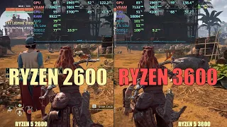 Ryzen 5 2600 vs Ryzen 5 3600 , in 2021