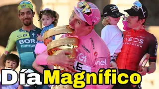 Resumen Etapa 21 ➣ Giro de Italia 2024 | Celebración Rosa en Roma